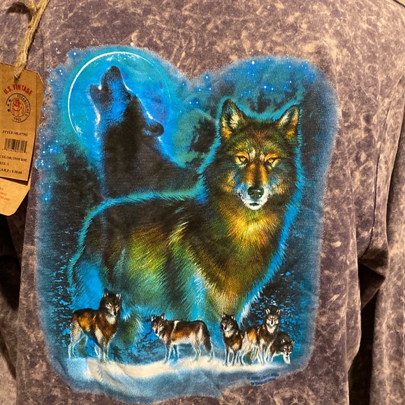 US VINTAGE brand souvenir long sleeved tshirt. Black Hills SD. Size small. NWT! - Picture 5 of 9